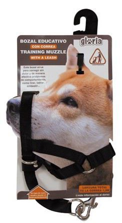 Bozal adiestramiento para perros